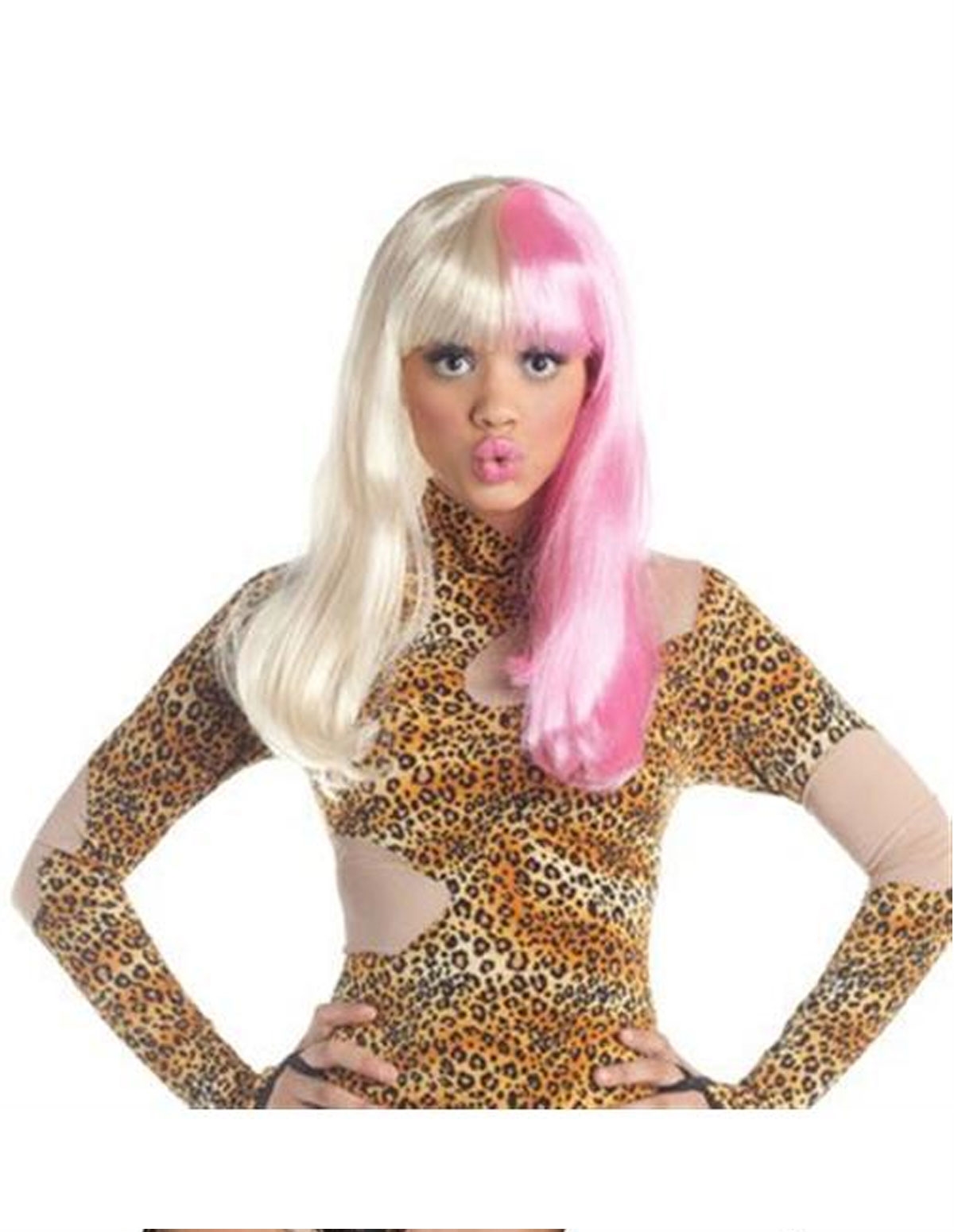 alternate image for 2-Tone Diva Wig