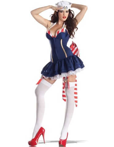 Shaper Pin-Up Sailor Costume ALT1 view 