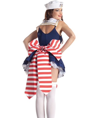 Shaper Pin-Up Sailor Costume ALT2 view 