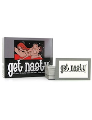 Alternate back view of GET NASTY GAME
