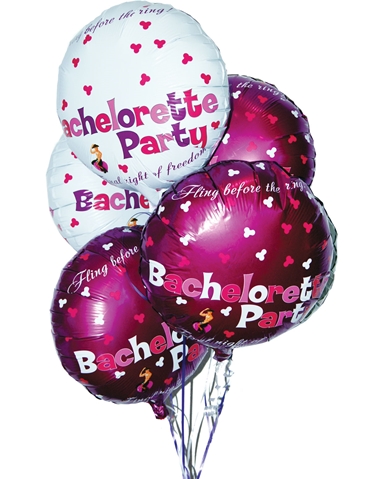 Bachelorette Foil Balloons default view Color: NC