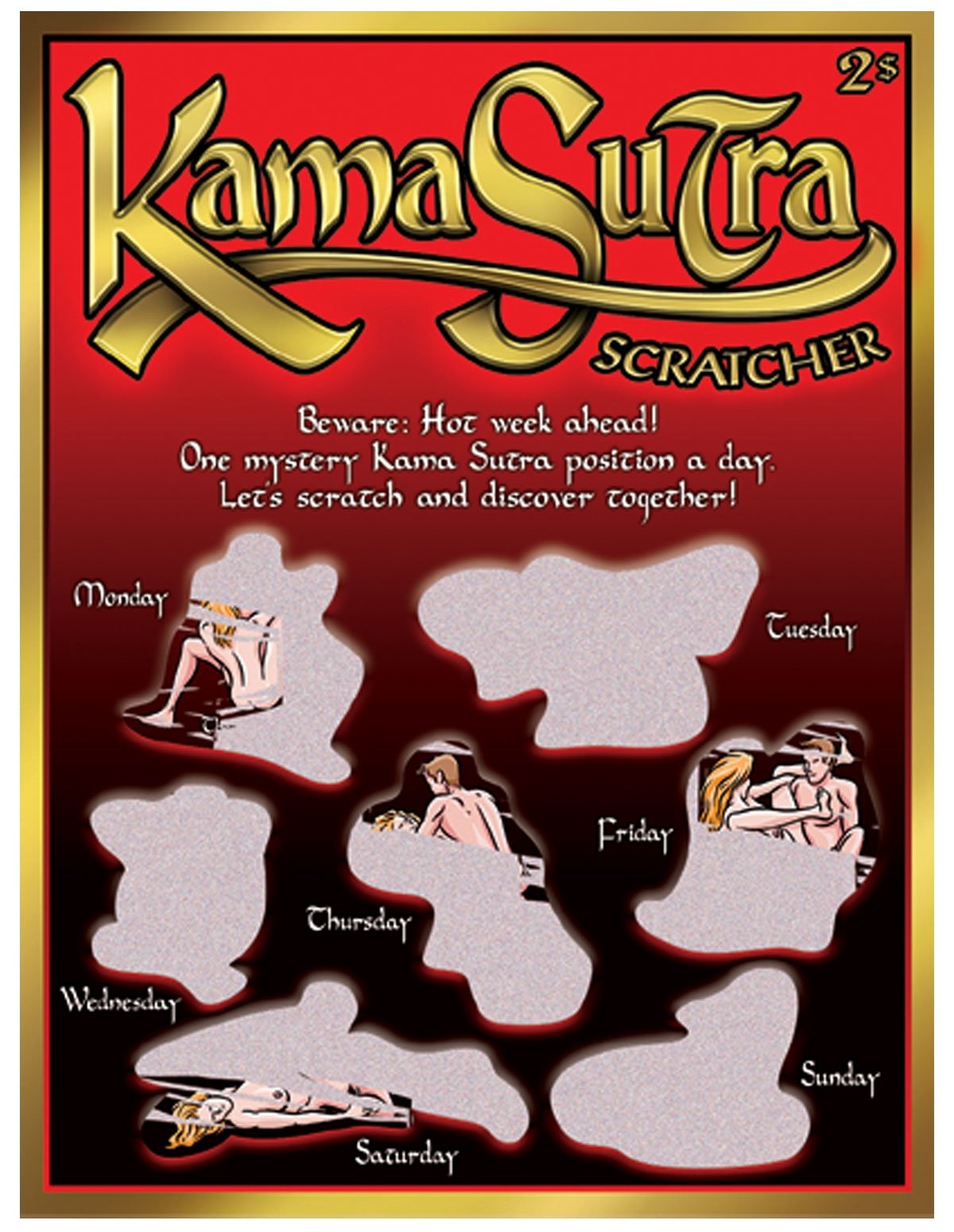 alternate image for Kama Sutra Scratcher Game