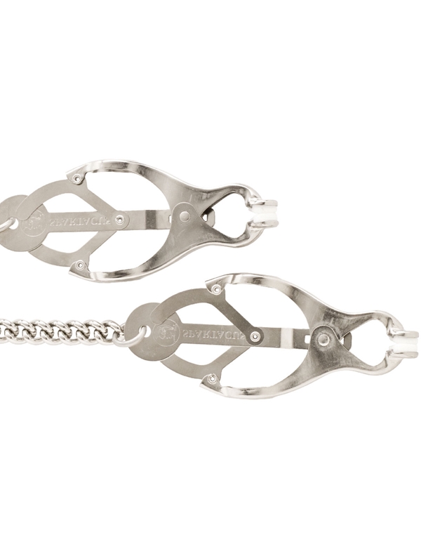 Butterfly Chain Link Nipple Clamps ALT1 view Color: NC