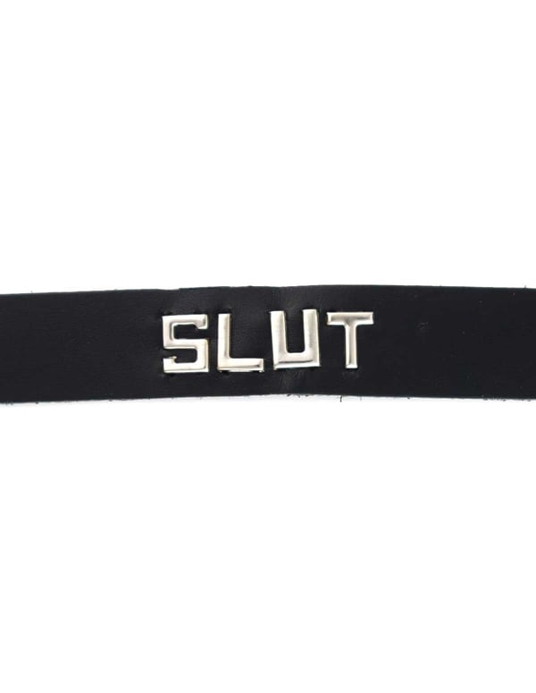 Slut Collar ALT3 view Color: BK