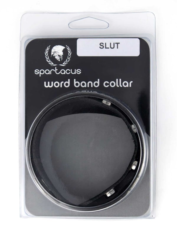 Slut Collar ALT4 view Color: BK