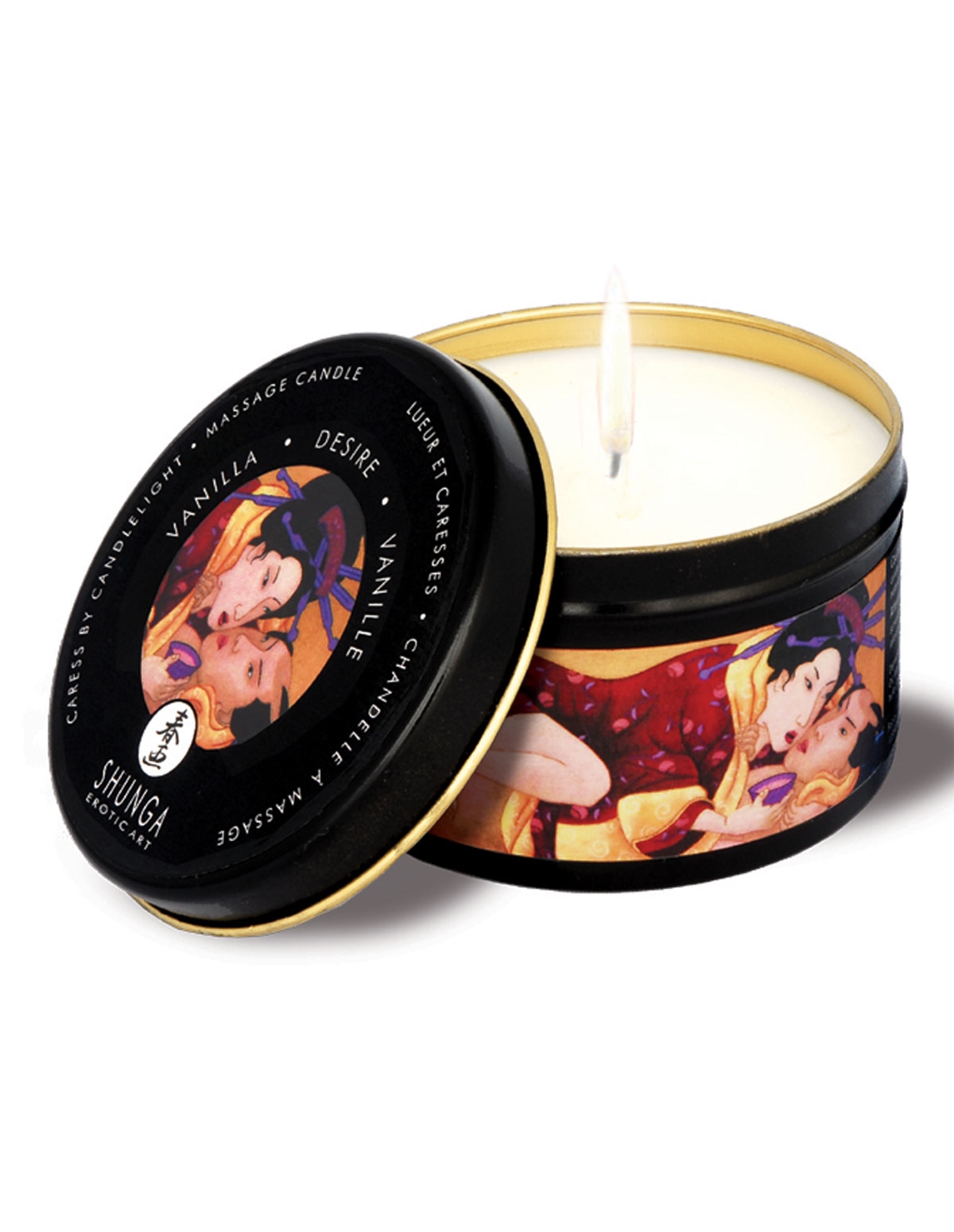 alternate image for Caress Candle Vanilla