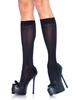 Additional BLACK view of product NYLON KNEE HI with color code BK