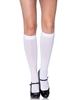 Additional WHITE view of product NYLON KNEE HI with color code WH