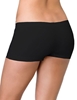 Additional BLACK view of product SEAMLESS BOYSHORT with color code BK