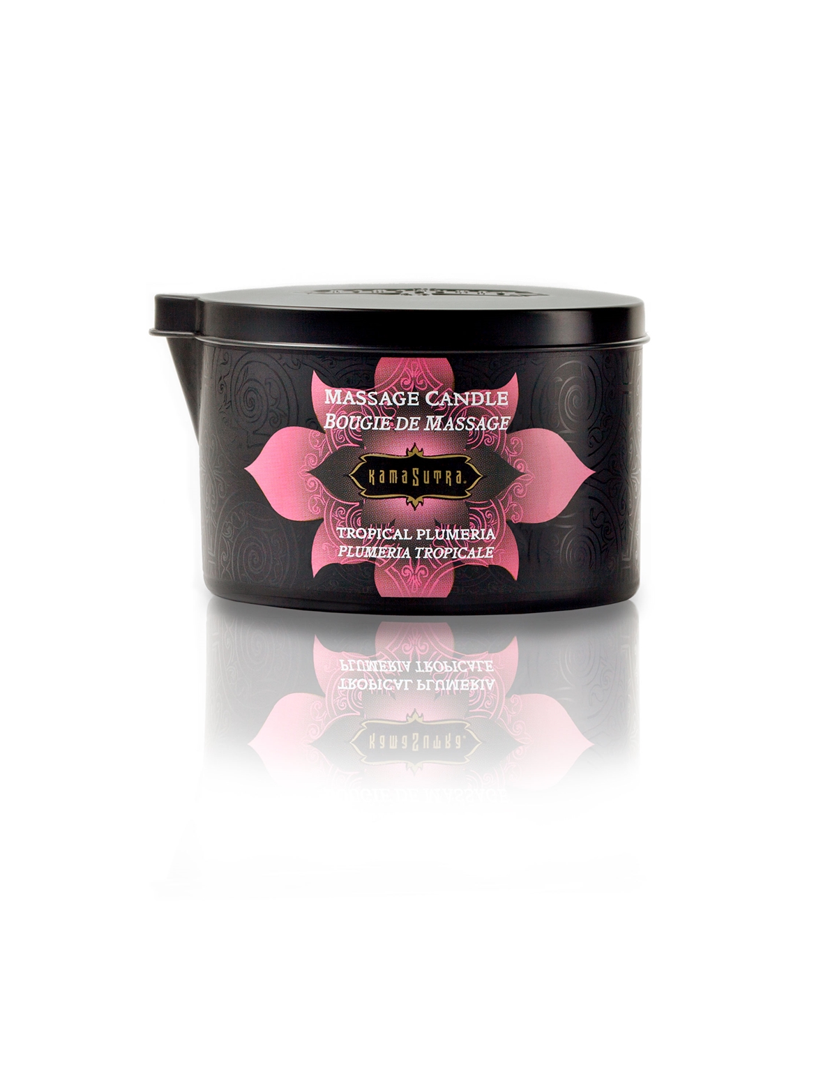 alternate image for Tropical Plumeria Massage Candle