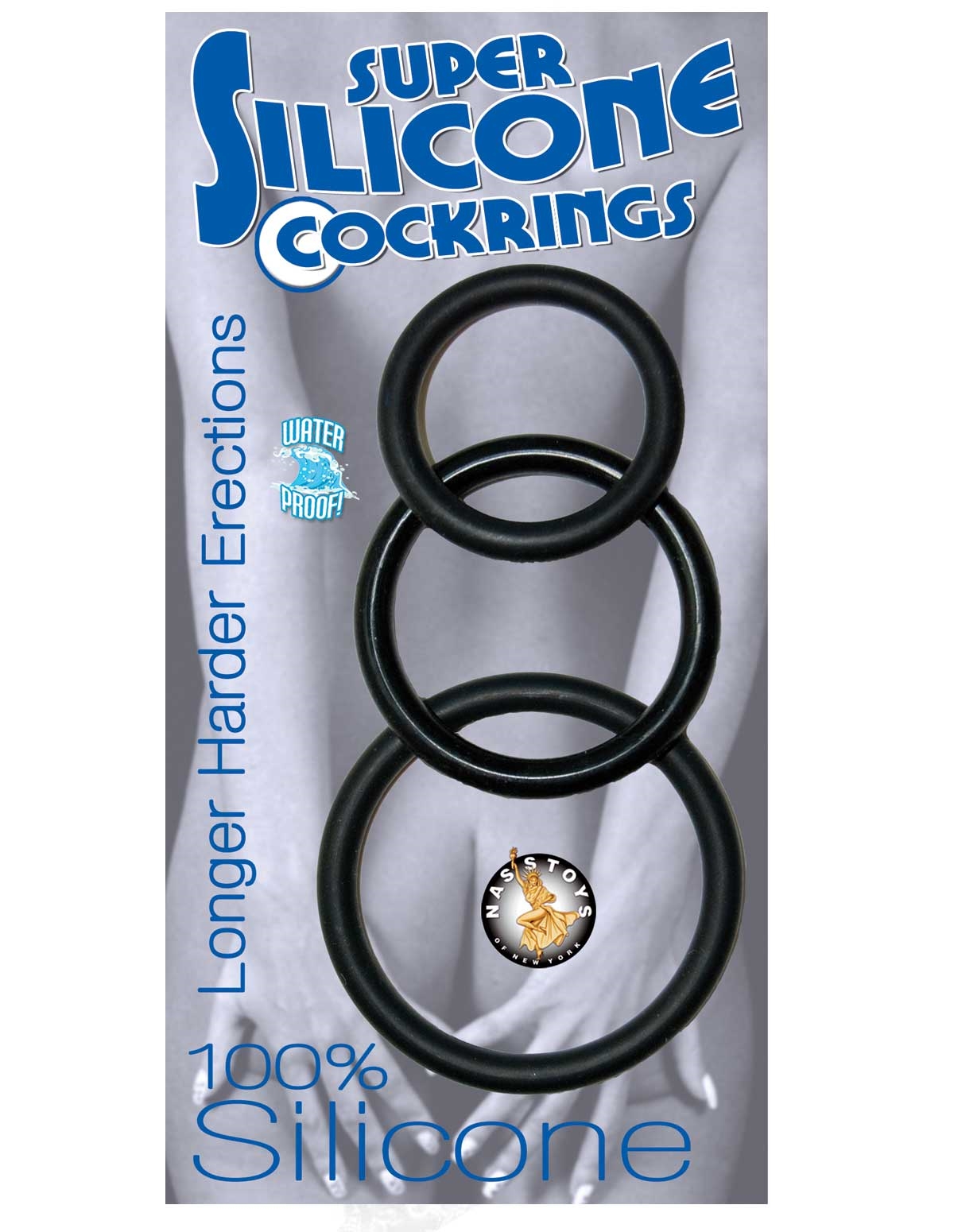 alternate image for Super Silicone C-Rings 3Pk