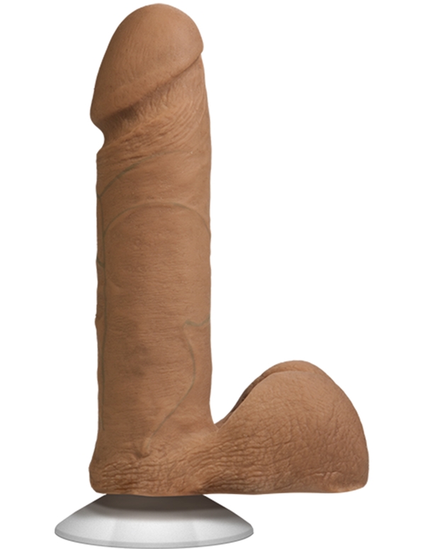 Ultraskyn Realistic 6In Brown Dildo default view Color: BR