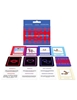 Additional NO COLOR view of product LUST! CARD GAME with color code NC