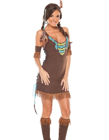 Sexy Indian Costume ALT1 view 