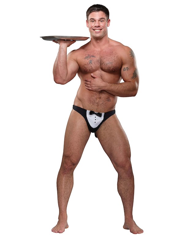 MAITRE D' THONG ALT2 view Color: BK
