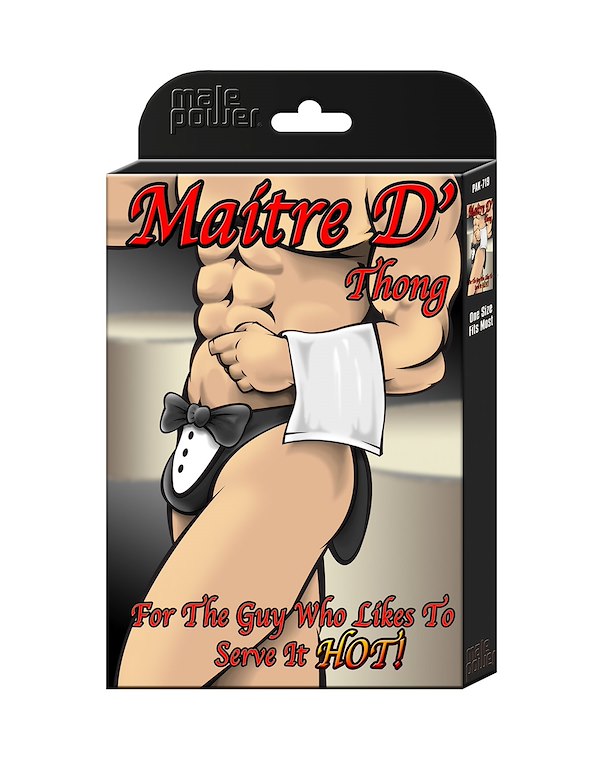 MAITRE D' THONG ALT5 view Color: BK