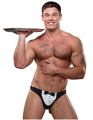 Front view of MAITRE D' THONG