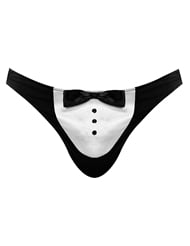 Front view of BOXED MAITRE D THONG