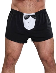 Additional  view of product TUXEDO BOXER with color code BK