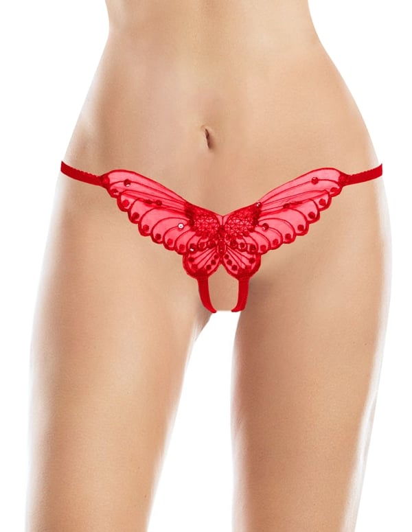 Butterfly G-String default view Color: RD