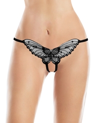 Additional  view of product BUTTERFLY G-STRING with color code BK