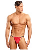 Additional RED view of product SATIN SPANDEX G-STRING with color code RD