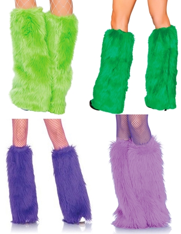 Fur Leg Warmers default view Color: LV