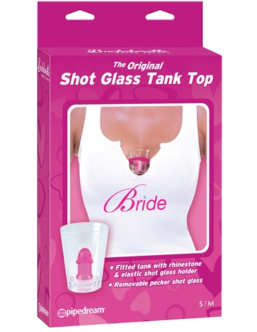 Bride Shot Glass Tank Top - S/M ALT1 view 