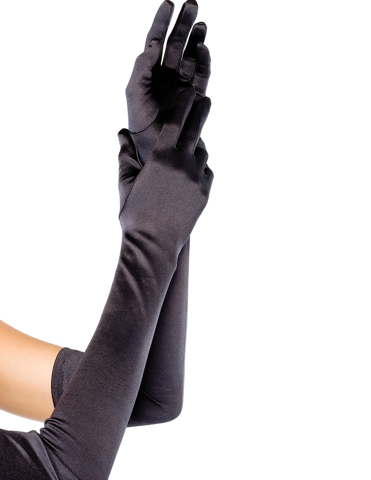 alternate image for Satin Opera Gloves