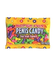 Front view of SUPER FUN PENIS CANDY