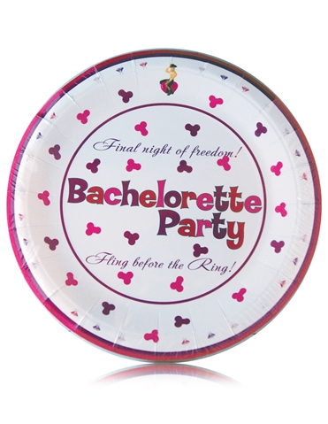 Bachelorette 7 Inch Party Plate default view Color: NC