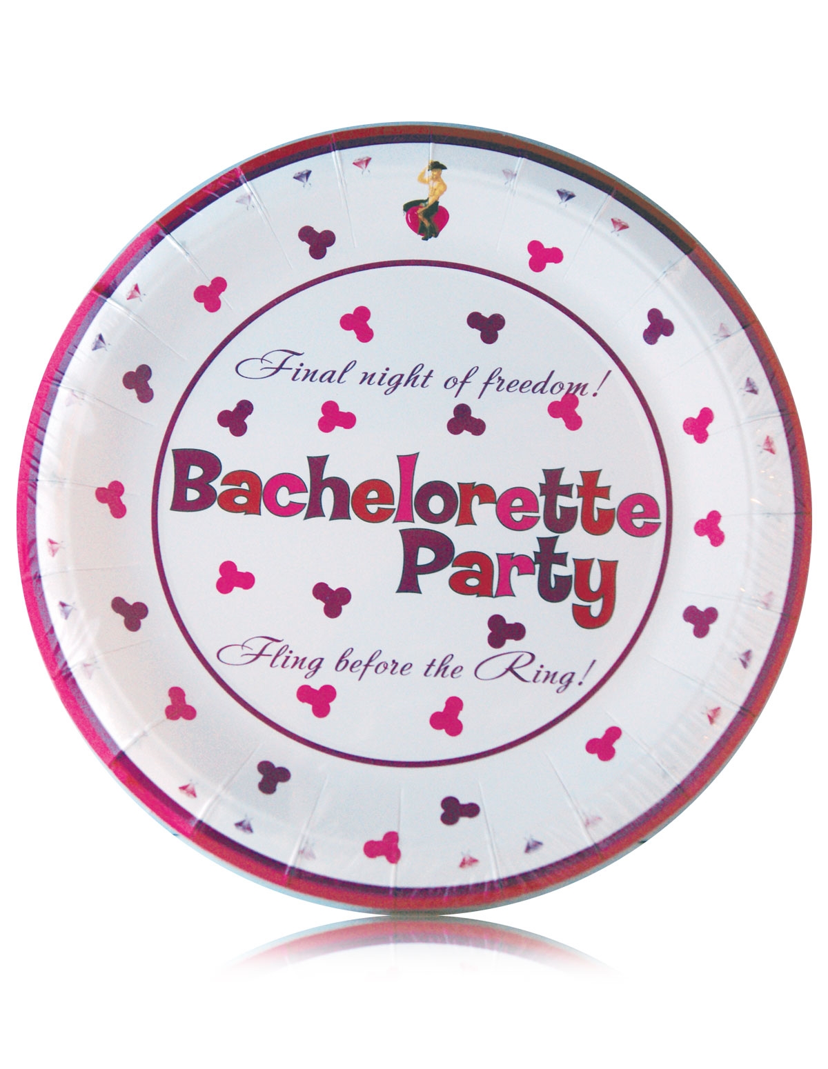 alternate image for Bachelorette 7 Inch Party Plate