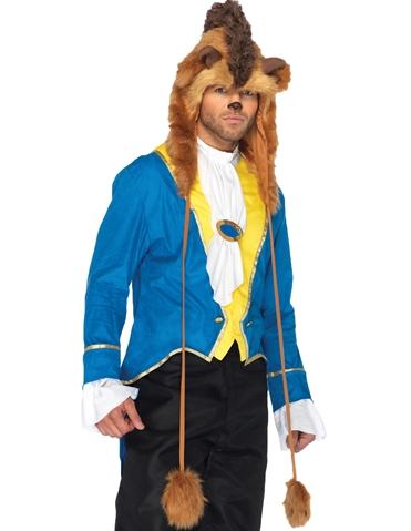 The Beast 5Pc Costume default view Color: BL