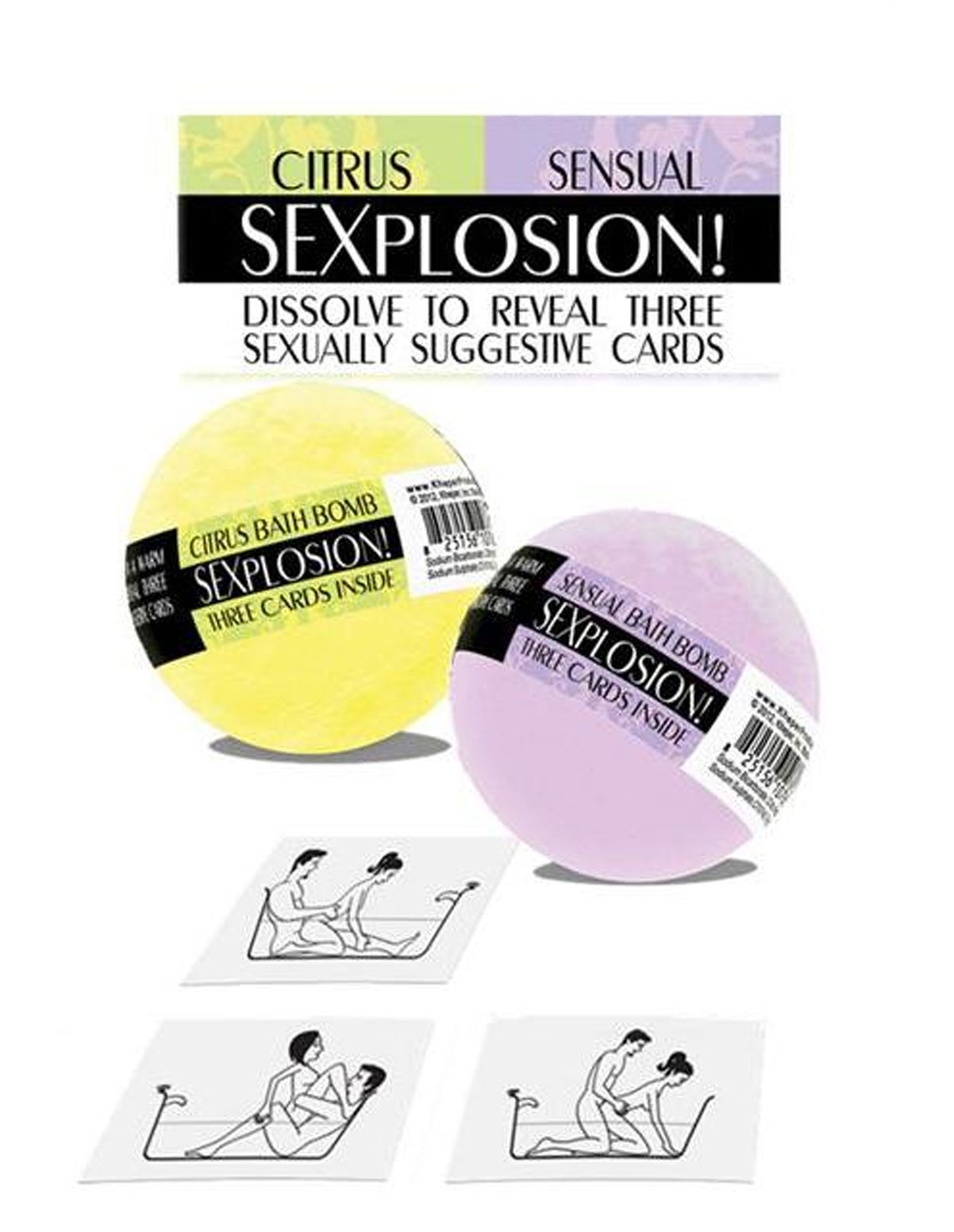 alternate image for Sexplosion Sex Bomb Citrus Bath Fizz