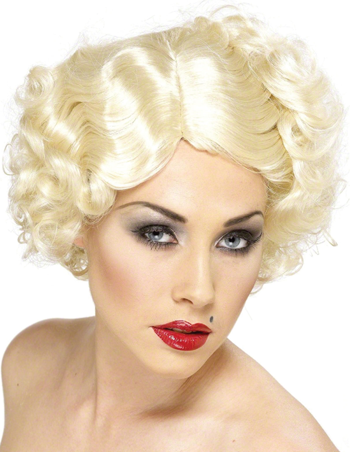 alternate image for Flirty Flapper Wig - Blonde
