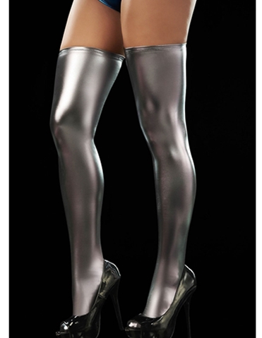 Metallic Thigh Highs default view Color: GM
