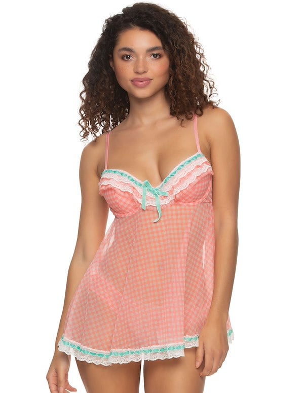 RUFFLES GALORE BABYDOLL default view Color: GV
