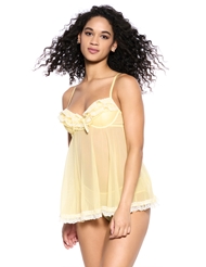 Additional  view of product RUFFLES GALORE BABYDOLL with color code PBN