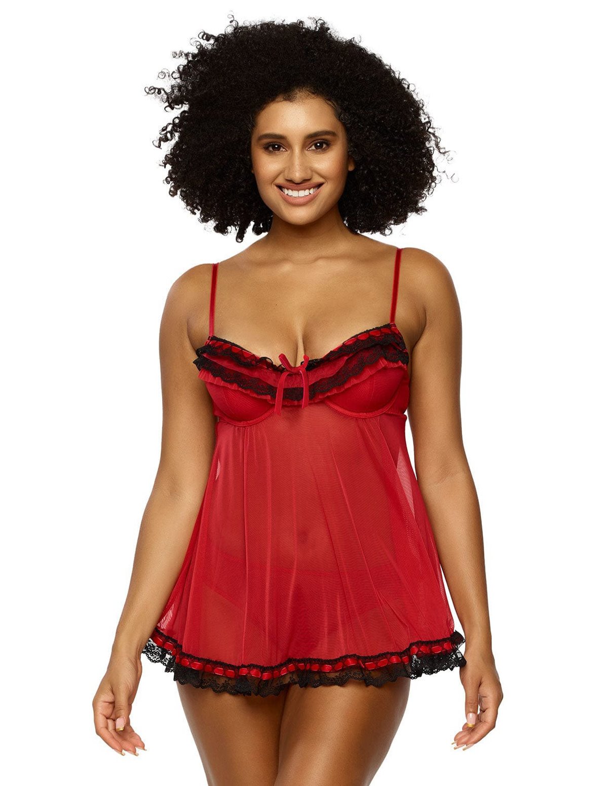 alternate image for RUFFLES GALORE BABYDOLL